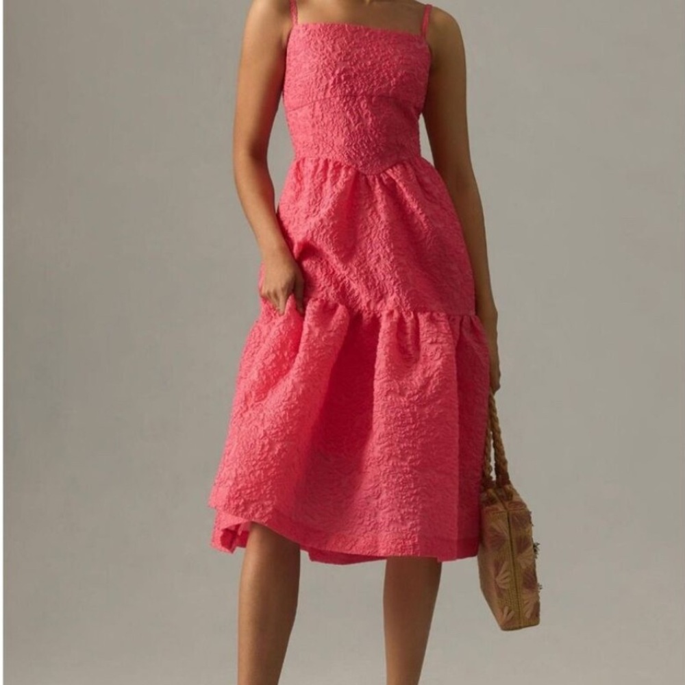 Women's Anthropologie Dress Size 8 Pink